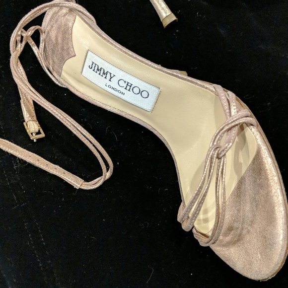 Jimmy Choo!  36.5 (6.5) blush color heel - Picture 6 of 8